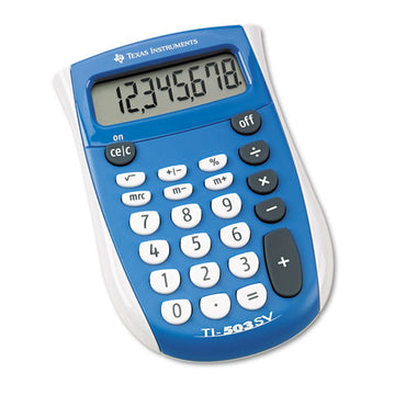Texas Instruments Ti-503sv Pocket Calculator, 8-digit Lcd freeshipping - TVN Wholesale